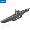 German Submarine Type VII C/41 Starter Kit (incl Paints. Glue & Brush)