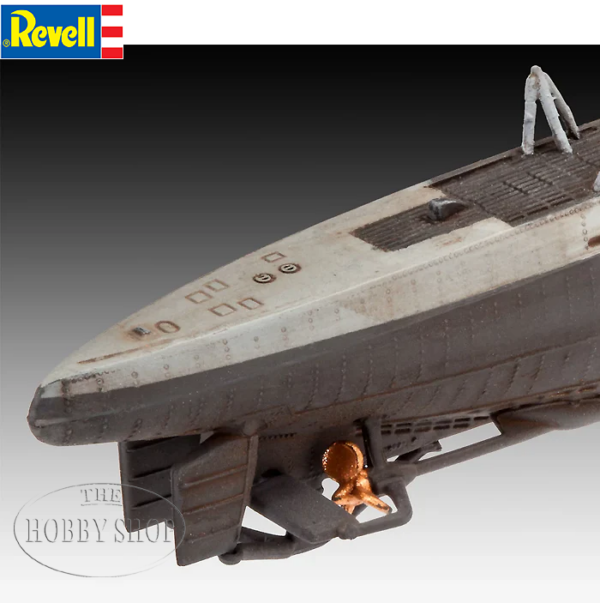 Revell 1/350 German Submarine Type VII C/41 Starter Kit (incl Paints. Glue & Brush) Revell 1/350 German Submarine Type VII C/41 Starter Kit (incl Paints. Glue & Brush)